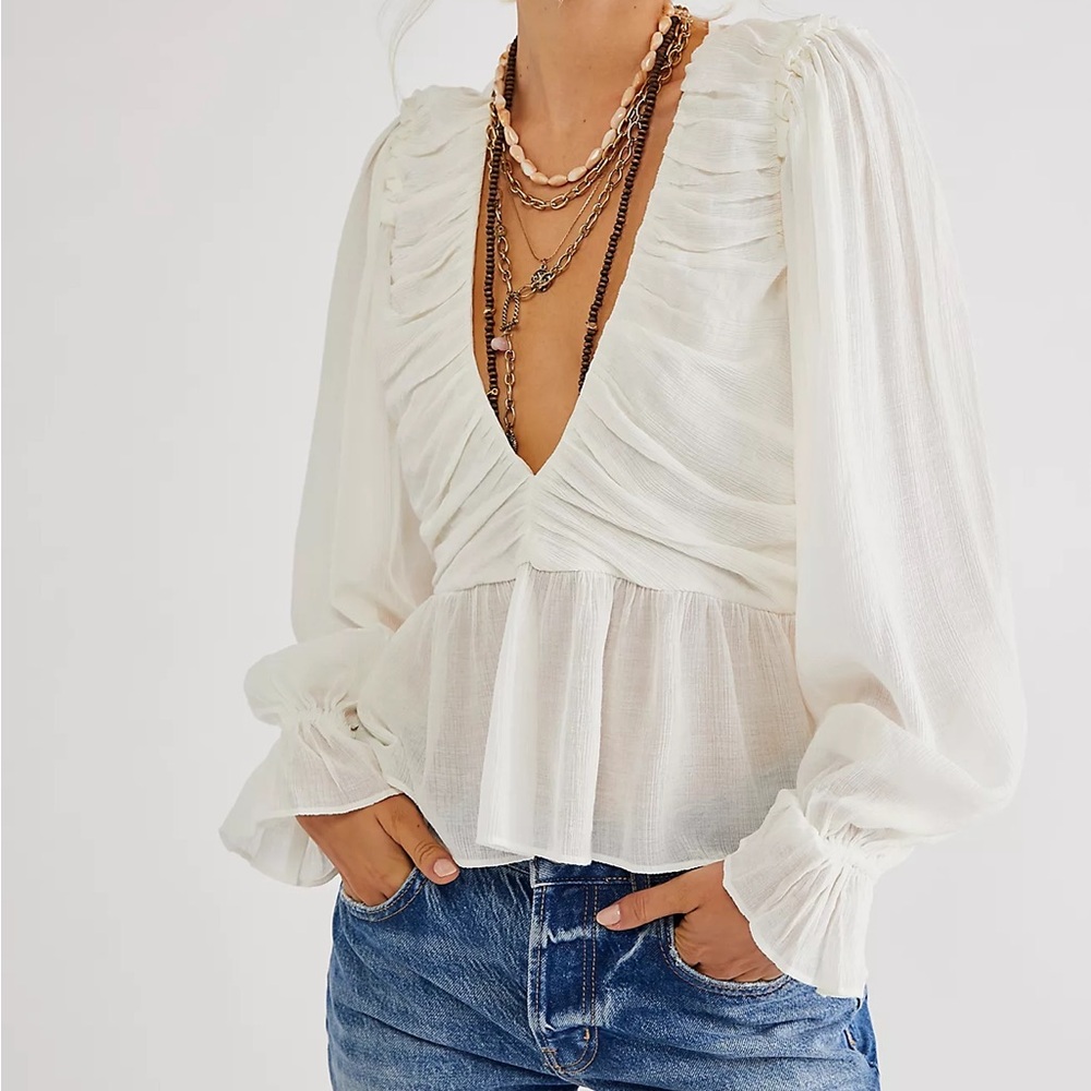 XS Free People Daia Long Sleeve